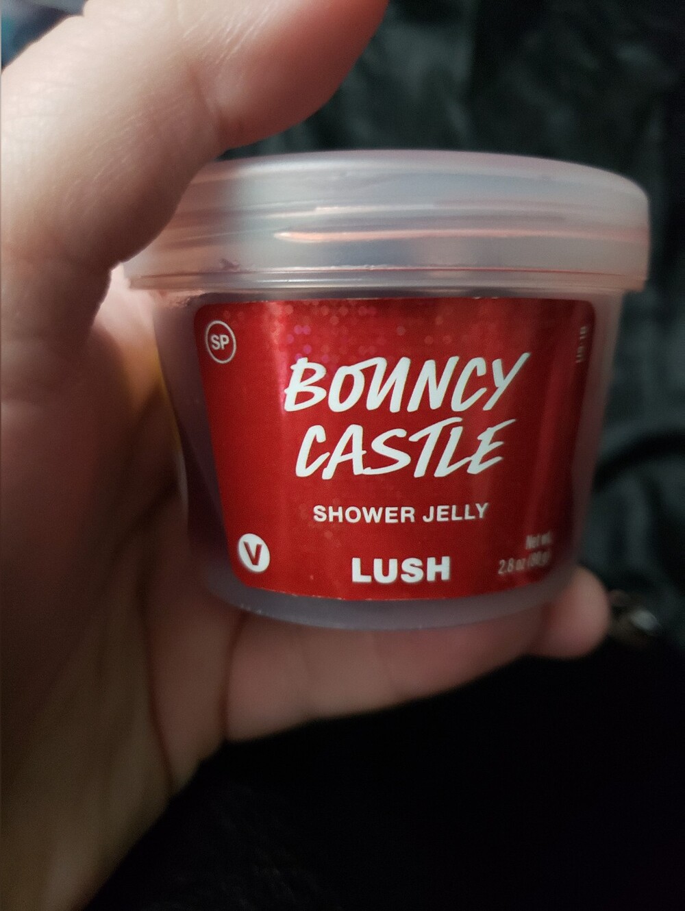 Lush Bouncy Castle Shower Jelly Strawberry Scent New